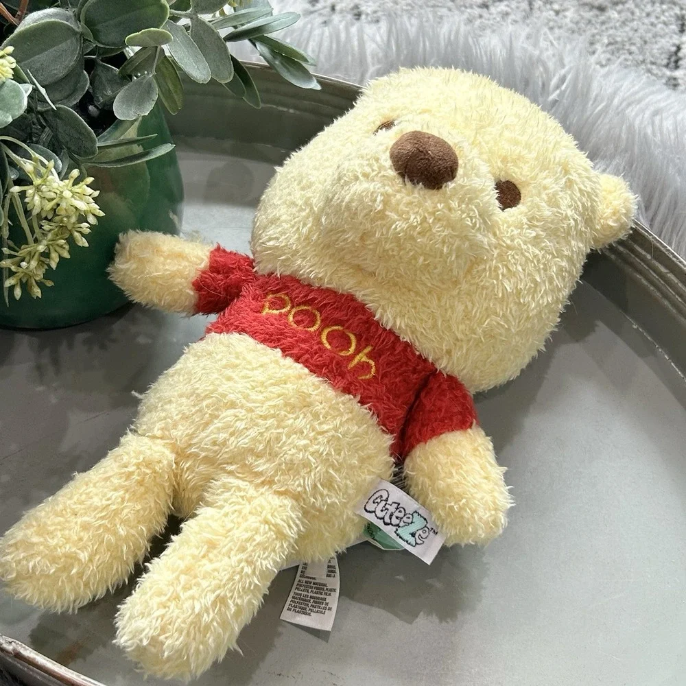 Carters Plush Winnie The POOH BEAR Cuteeze Security Lovey Baby Toy Disney #80266